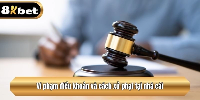 Vi phạm điều khoản và cách xử phạt tại nhà cái